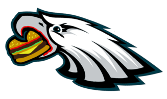 Philadelphia Eagles Fat Logo fabric transfer